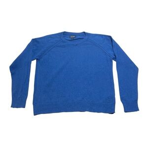 Lucky Brand Sweater Men’s Size 2X Blue Pullover Knit Preppy Casual Crewneck